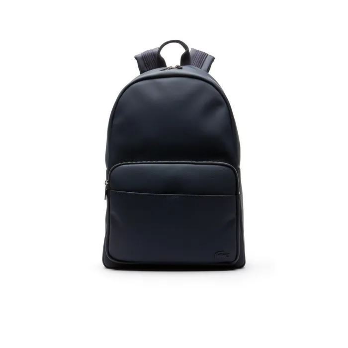 Petit Piqu Classic Backpack Peacoat Mens Lacoste Bags Outlet