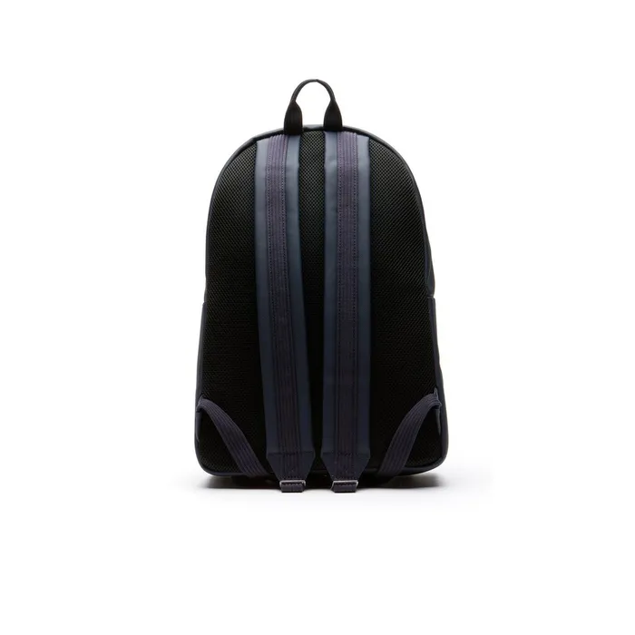 Petit Piqu Classic Backpack Peacoat Mens Lacoste Bags Outlet
