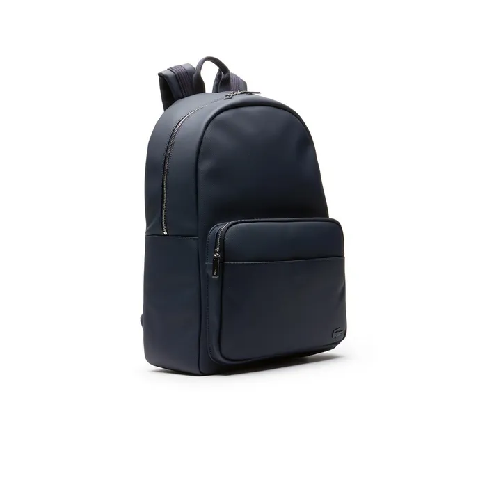 Petit Piqu Classic Backpack Peacoat Mens Lacoste Bags Outlet