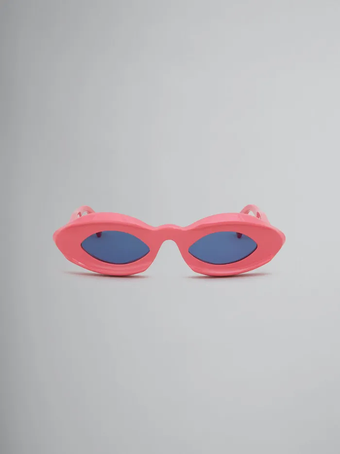 Pink Dark Doodad Sunglasses WomenMen Marni Sunglasses