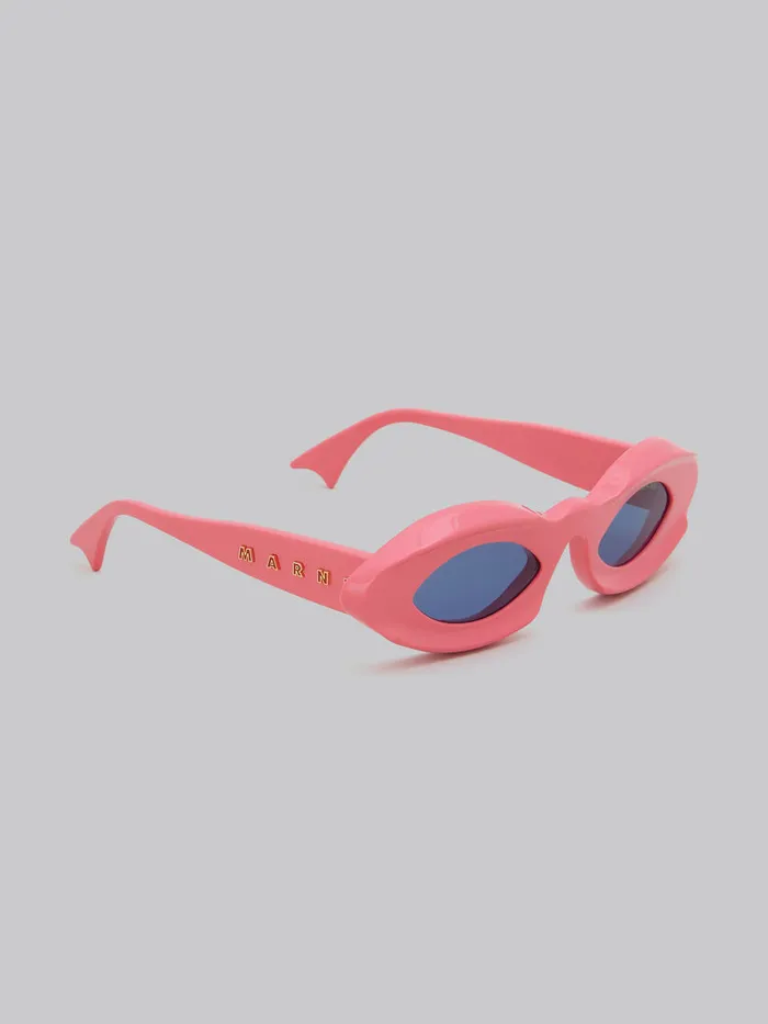 Pink Dark Doodad Sunglasses WomenMen Marni Sunglasses