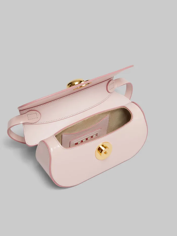 Pink Leather Butterfly Small Hobo Bag Women Marni Shoulder Bags