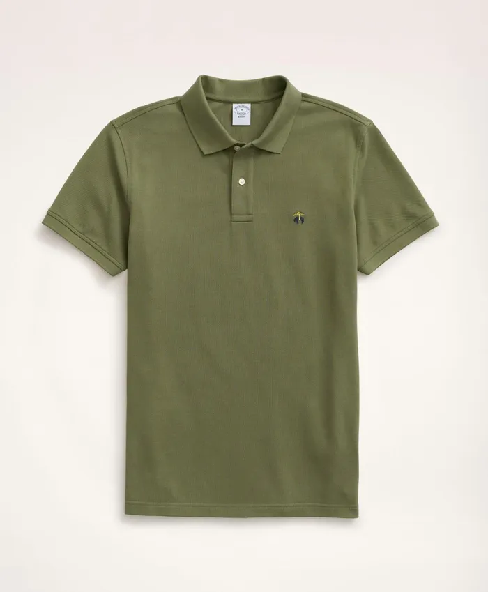 Polo andamp Rugby Shirts Men Brooks Brothers Golden Fleece Big andamp Tall Stretch Supima Polo Shirt Green