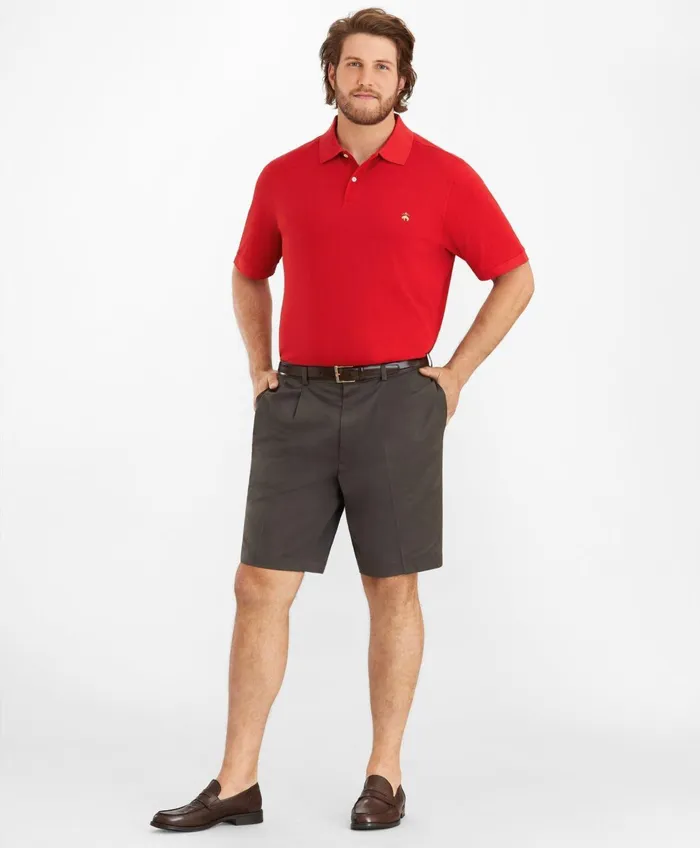 Polo andamp Rugby Shirts Men Brooks Brothers Golden Fleece Big andamp Tall Supima Polo Shirt Red