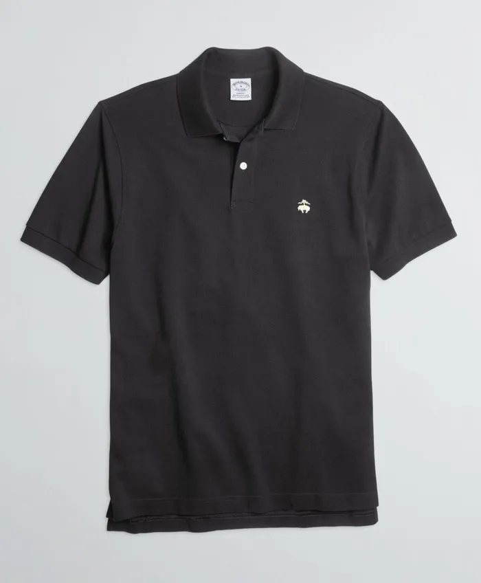 Polo andamp Rugby Shirts Men Brooks Brothers Golden Fleece Slim Fit Stretch Supima Polo Shirt Black Polo andamp Rugby Shirts Men Brooks Brothers Golden Fleece Slim Fit Stretch Supima Polo Shirt Black