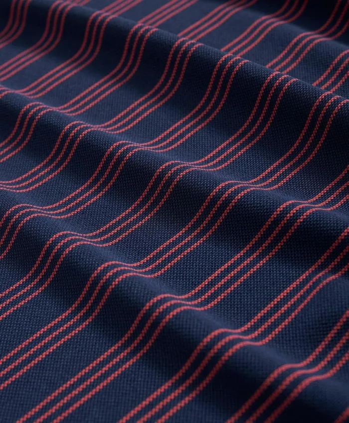 Polo andamp Rugby Shirts Men Brooks Brothers Striped Golf Polo Navyred