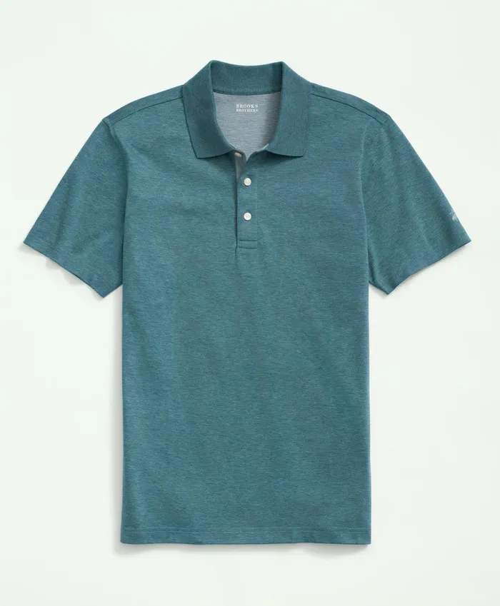 Polo andamp Rugby Shirts Men Brooks Brothers Supima Cotton Golf Polo Green