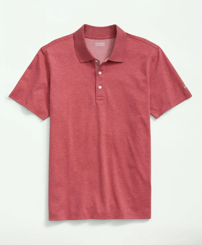 Polo andamp Rugby Shirts Men Brooks Brothers Supima Cotton Golf Polo Red