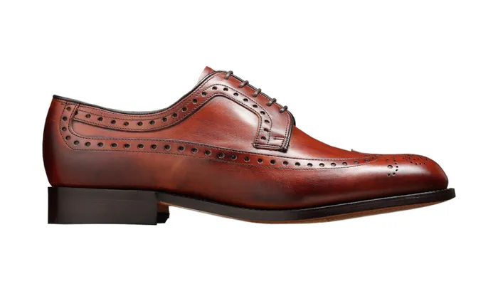 Portrush 8211 Walnut Calf Mens Barker Shoes Brogues