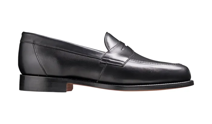 Portsmouth 8211 Black Calf Mens Barker Shoes Loafers