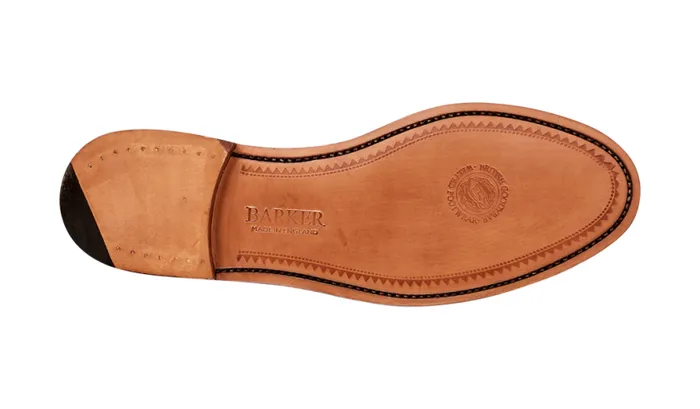 Portsmouth 8211 Dark Walnut Calf Mens Barker Shoes Loafers