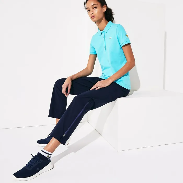 Presidents Cup Stretch Cotton Piqu Golf Polo Shirt Turquoise Womens Lacoste Polos On Sale Presidents Cup Stretch Cotton Piqu Golf Polo Shirt Turquoise Womens Lacoste Polos On Sale