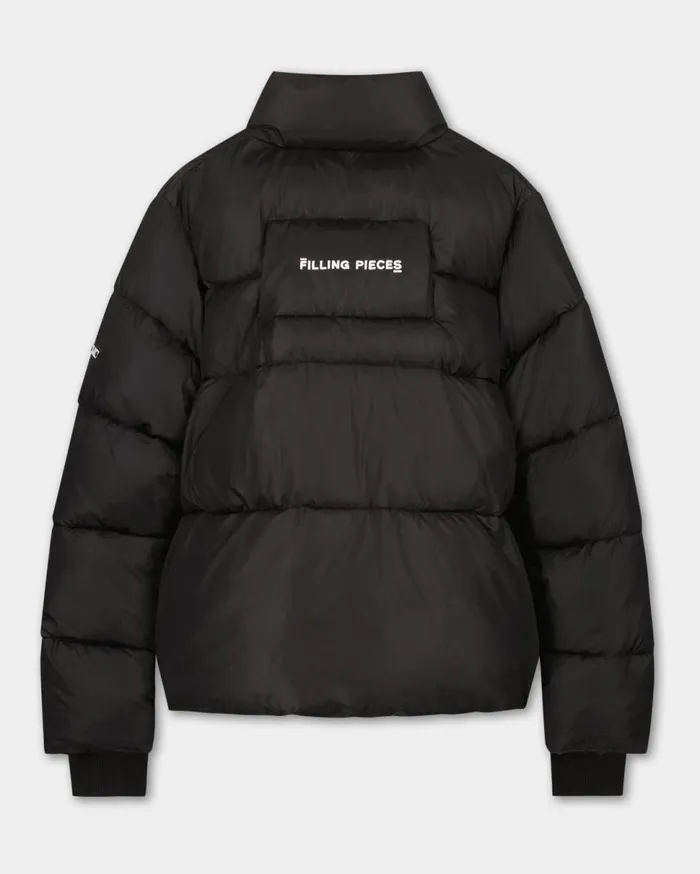 Puffer Jacket Black MenWomen Filling Pieces Coats and Jackets