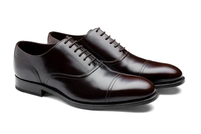 Pullman 2 8211 Walnut HiShine Mens Barker Shoes Brogues