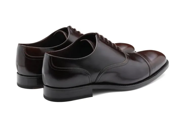 Pullman 2 8211 Walnut HiShine Mens Barker Shoes Brogues