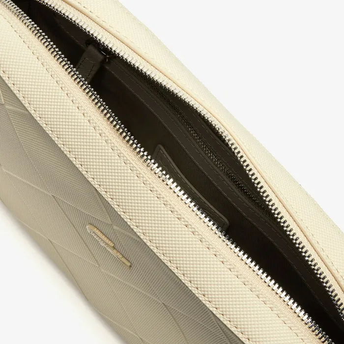 Quilted Crossover Bag Fog Womens Lacoste Bags Online Outlet Store