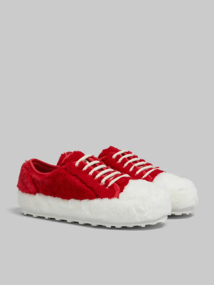 Red Teddy Tennis Sneaker Men Marni Sneakers