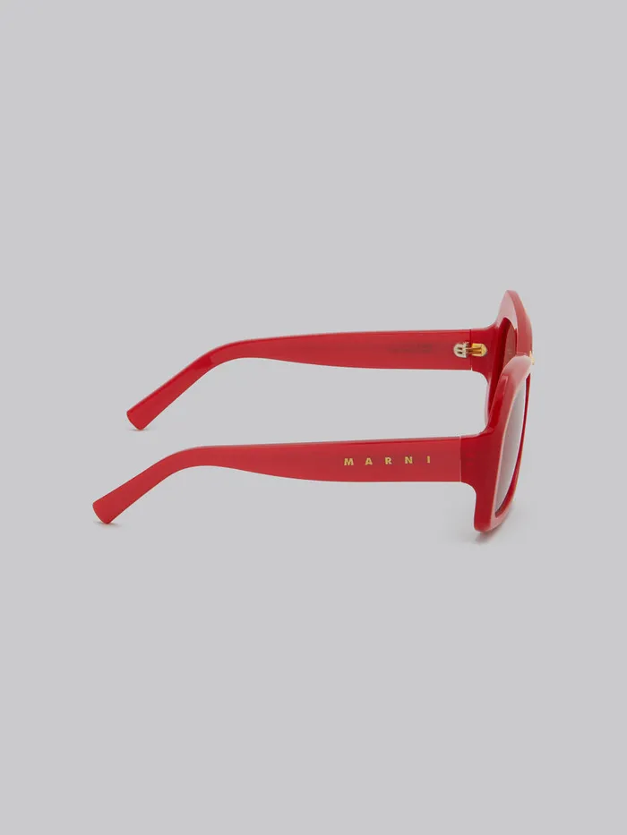 Red Tiznit Sunglasses WomenMen Marni Sunglasses