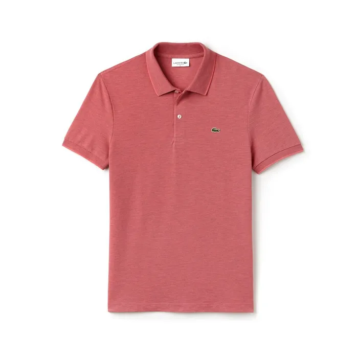Regular Fit Flamme Piqu Polo Pink Mens Lacoste Polos Gift Ideas