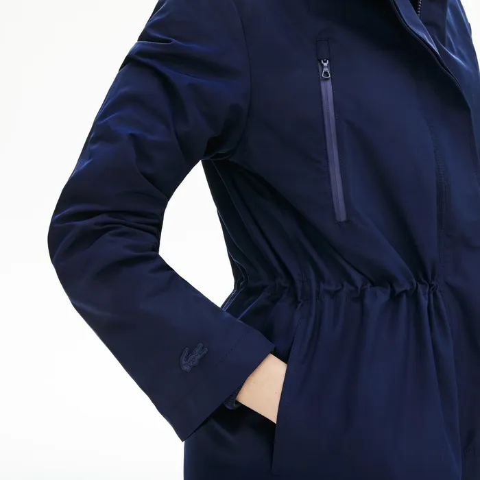 Reversible Jacket 4in1 Parka Navy Blue Womens Lacoste Jackets and Coats Gift 4 You