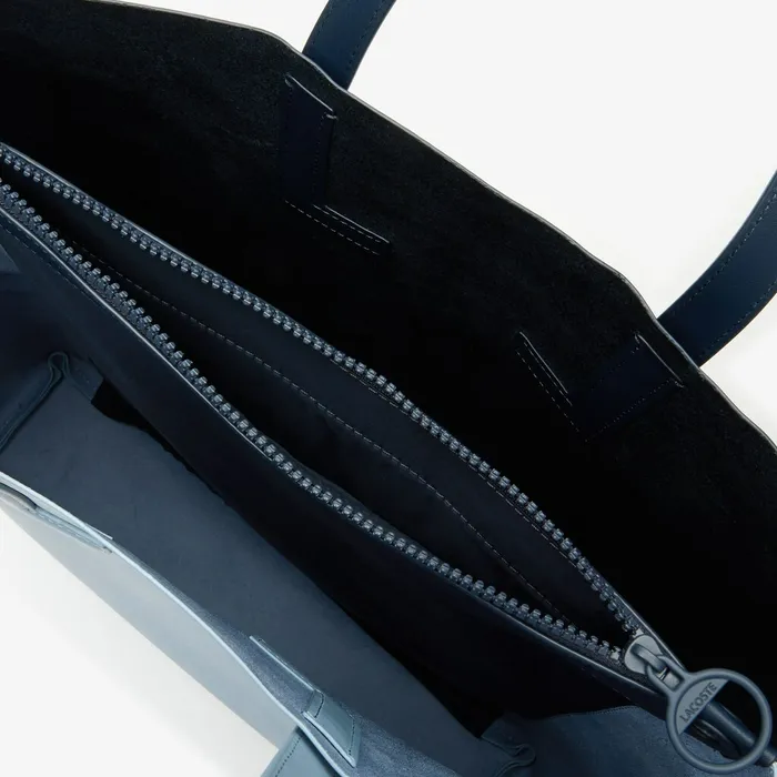 Reversible Leather Tote Bag with Detachable Strap Arctic Oceania Womens Lacoste Bags Near Me