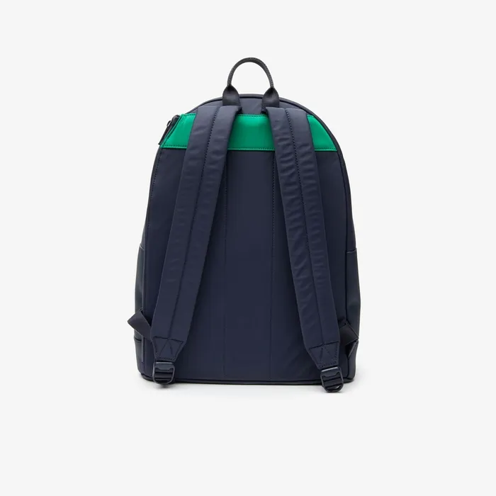 Roland Garros Nylon Backpack Peacoat Verdant Green Mol Mens Lacoste Bags Gift 4 You