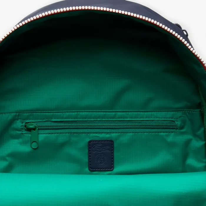 Roland Garros Nylon Backpack Peacoat Verdant Green Mol Mens Lacoste Bags Gift 4 You