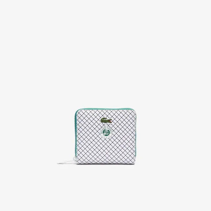 Roland Garros Panama Hat Print Small Zippered Wallet Panama Womens Lacoste Small Leather Goods On Sale Roland Garros Panama Hat Print Small Zippered Wallet Panama Womens Lacoste Small Leather Goods On Sale