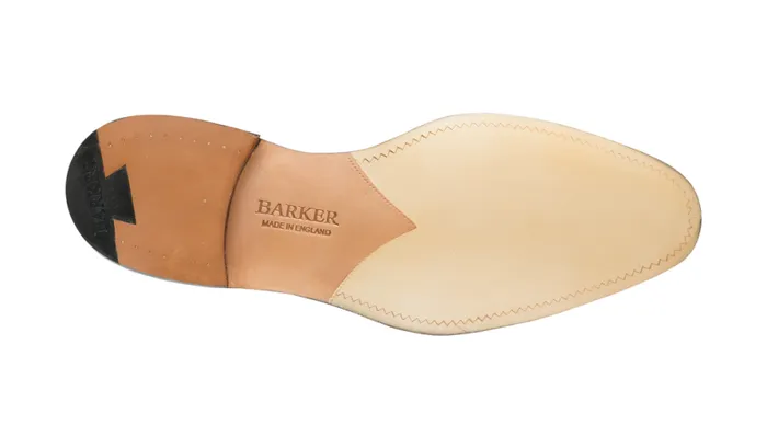 Rutherford 8211 Burgundy HiShine Mens Barker Shoes Derbys