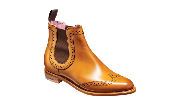 Sabrina 8211 Cedar Calf Womens Barker Shoes Boots