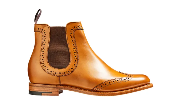Sabrina 8211 Cedar Calf Womens Barker Shoes Boots
