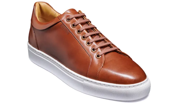 Sam 8211 Cedar Hand Painted Mens Barker Shoes Sneakers