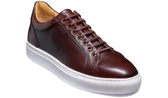 Sam 8211 Chestnut Hand Painted Mens Barker Shoes Sneakers