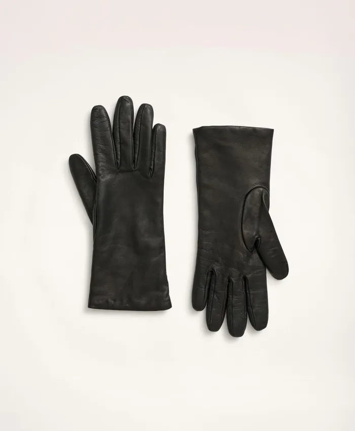 Scarves andamp Gloves Women Brooks Brothers Lambskin Gloves With Cashmere Lining Black Scarves andamp Gloves Women Brooks Brothers Lambskin Gloves With Cashmere Lining Black