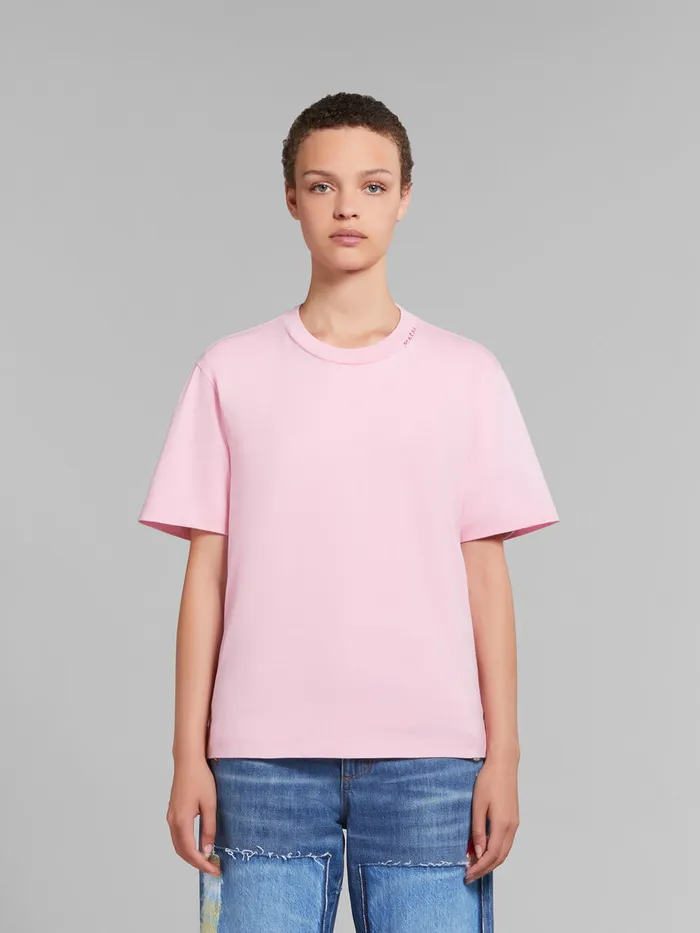 Set Of 3 Multicolour Organic Cotton Tshirts Women Marni Tops and TShirts