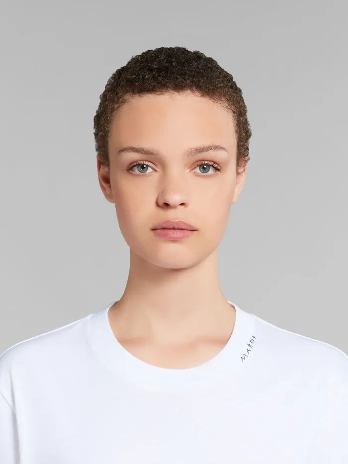 Set Of 3 Multicolour Organic Cotton Tshirts Women Marni Tops and TShirts