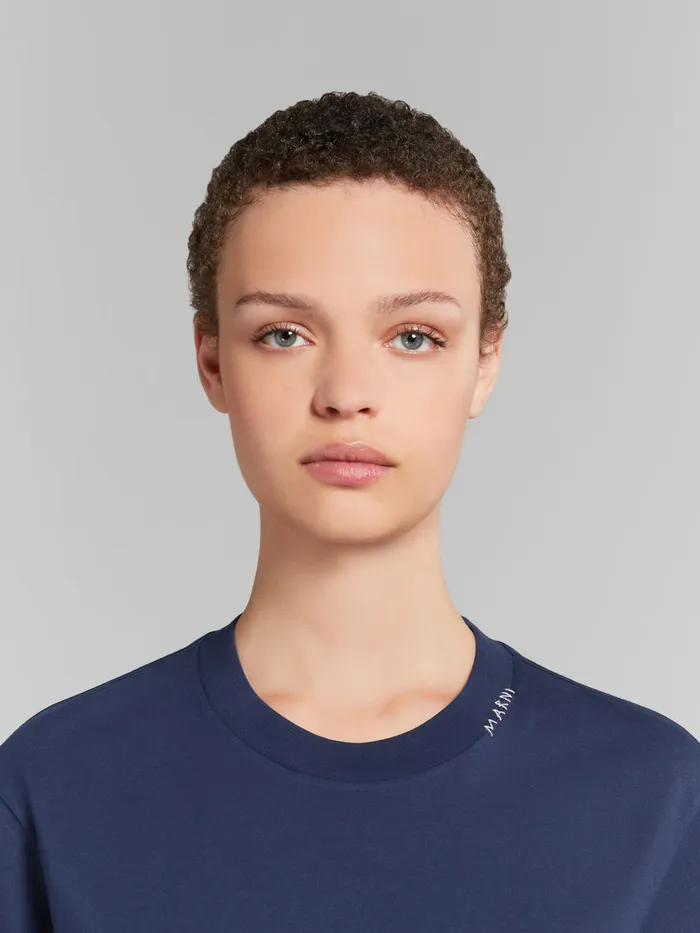 Set Of 3 Multicolour Organic Cotton Tshirts Women Marni Tops and TShirts