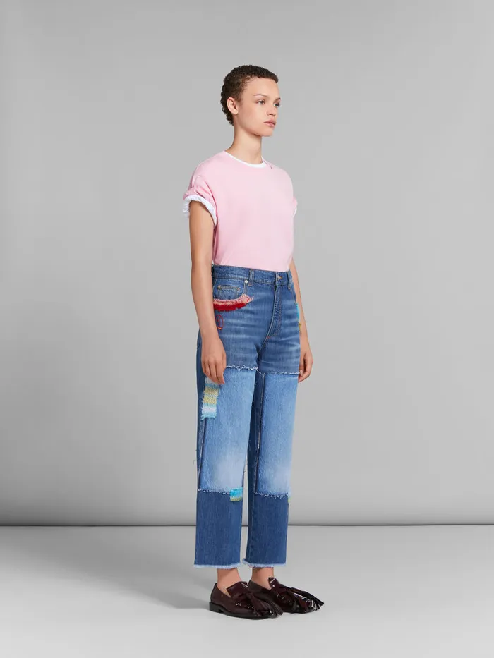 Set Of 3 Multicolour Organic Cotton Tshirts Women Marni Tops and TShirts