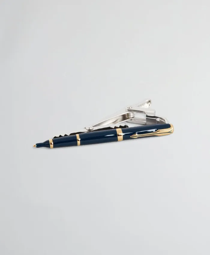 Shirt Accessories Men Brooks Brothers Pen Tie Bar Navy