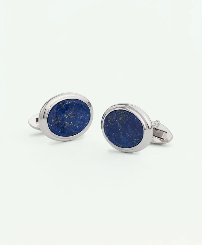 Shirt Accessories Men Brooks Brothers Sterling Silver Oval RhodiumPlated Cufflinks Silver Shirt Accessories Men Brooks Brothers Sterling Silver Oval RhodiumPlated Cufflinks Silver