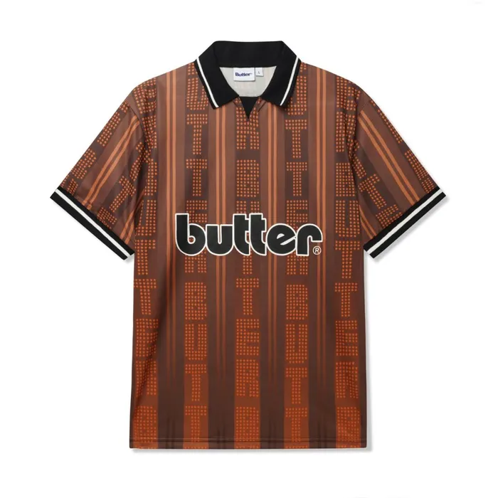 Shirts Men Butter Goods City Jersey Brown Orange