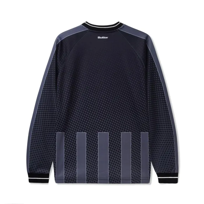 Shirts Men Butter Goods Corrosive LS Jersey Black