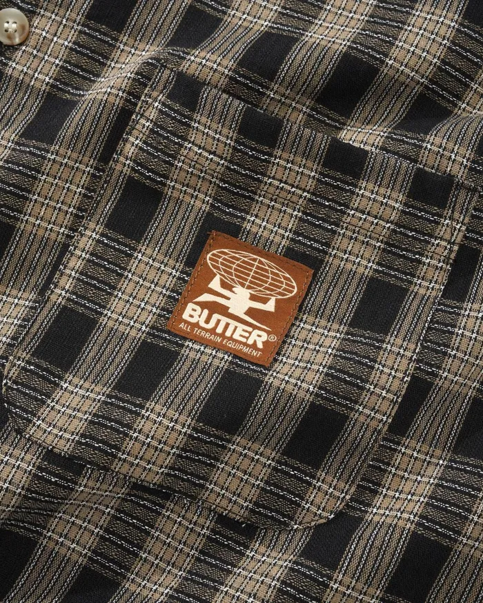 Shirts Men Butter Goods Terrain SS Shirt Black