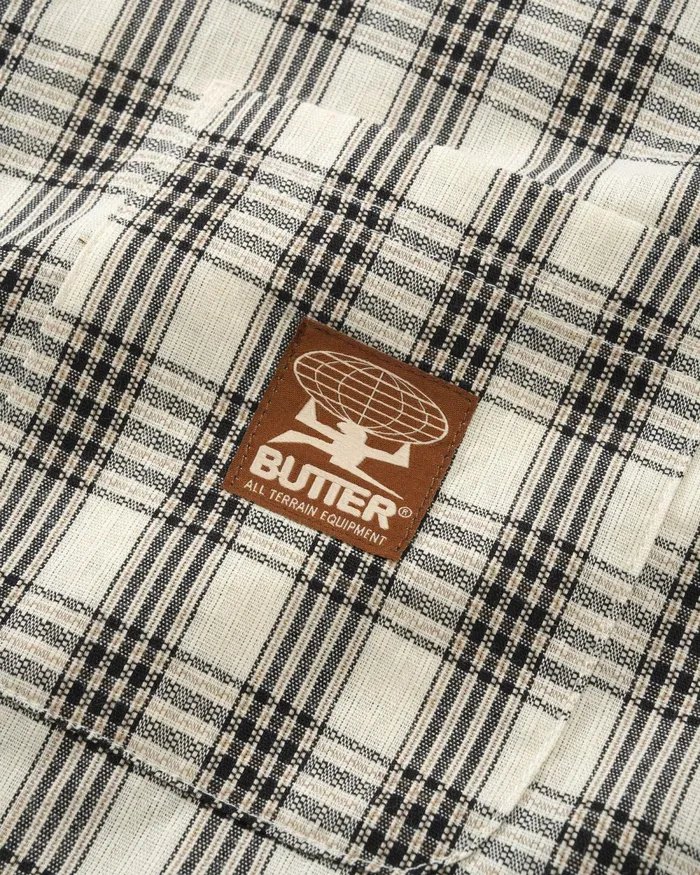 Shirts Men Butter Goods Terrain SS Shirt White Shirts Men Butter Goods Terrain SS Shirt White