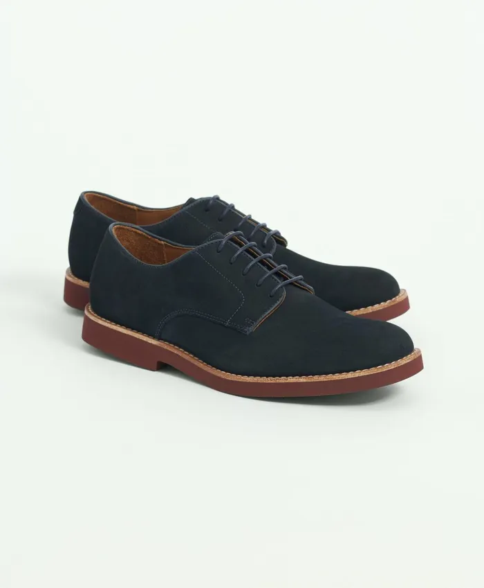 Shoes Men Brooks Brothers Classic Bucks Navy