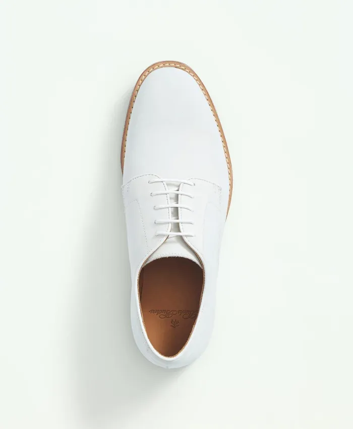 Shoes Men Brooks Brothers Classic Bucks White