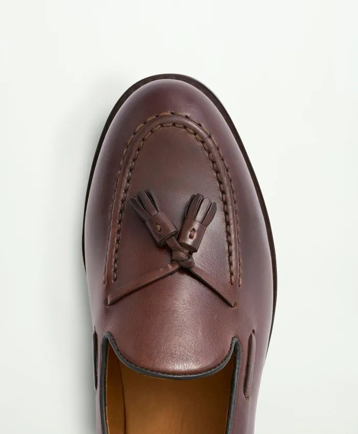 Shoes Men Brooks Brothers Fitzgerald Tassel Loafer Brown