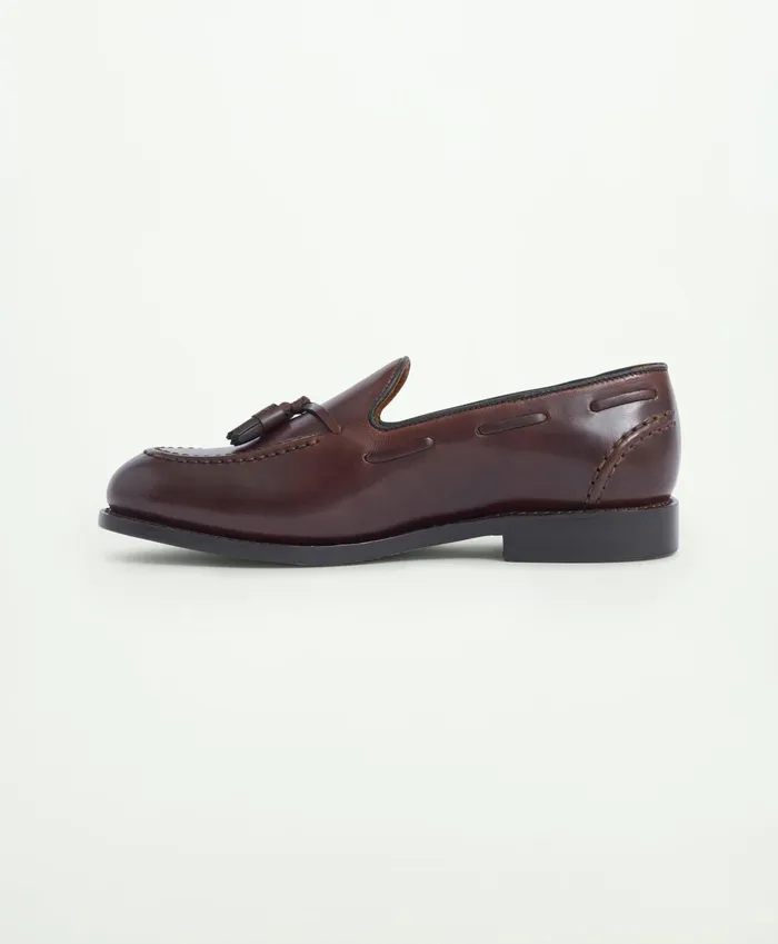 Shoes Men Brooks Brothers Fitzgerald Tassel Loafer Brown