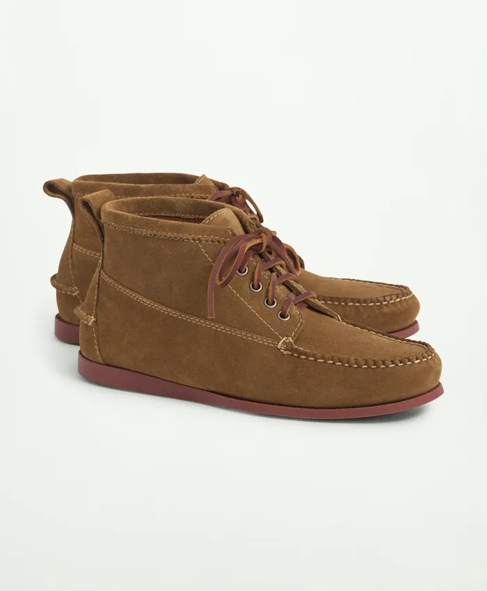 Shoes Men Brooks Brothers Hayden Camp Chukka Tan