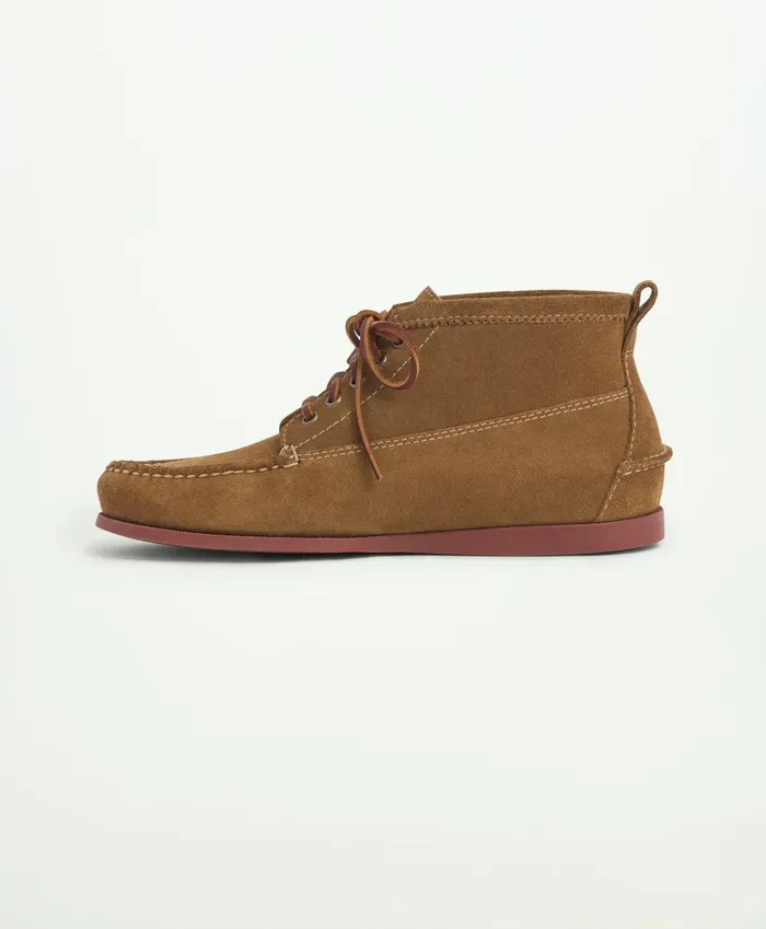 Shoes Men Brooks Brothers Hayden Camp Chukka Tan